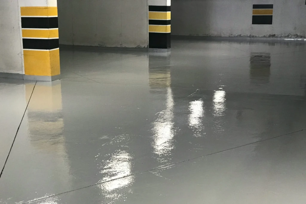 epoxy basement floor